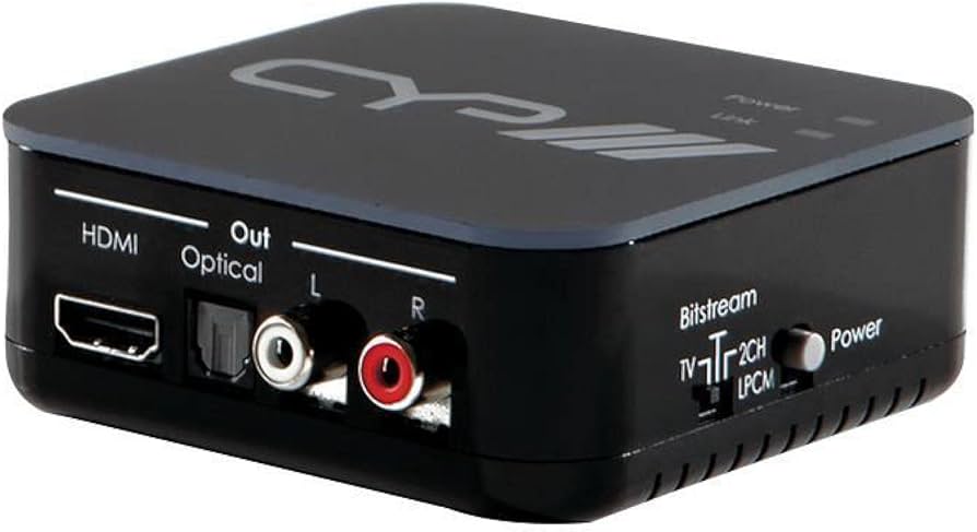 CYP AU-11CD HDMI Audio De-embedder med 5.1 Surround Sound