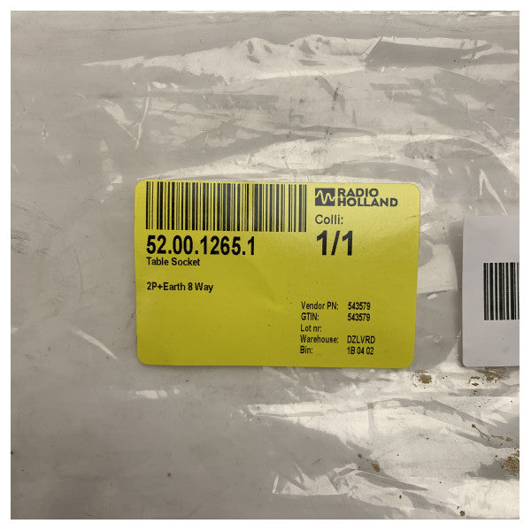 Marine Grade Power Strip 8-Socket Aluminum Surge Protector with On/Off Switch - Waterproof for Boat and Yacht Use