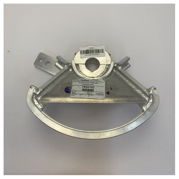 Jefa 80 Degree Steering Rudder Quadrant R=250 Aluminium with Autopilot Arm