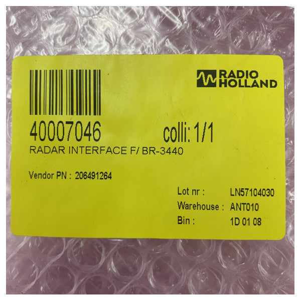 Interface de Radar Tokyo Keiki para Radar BR-3440 - 206491264 