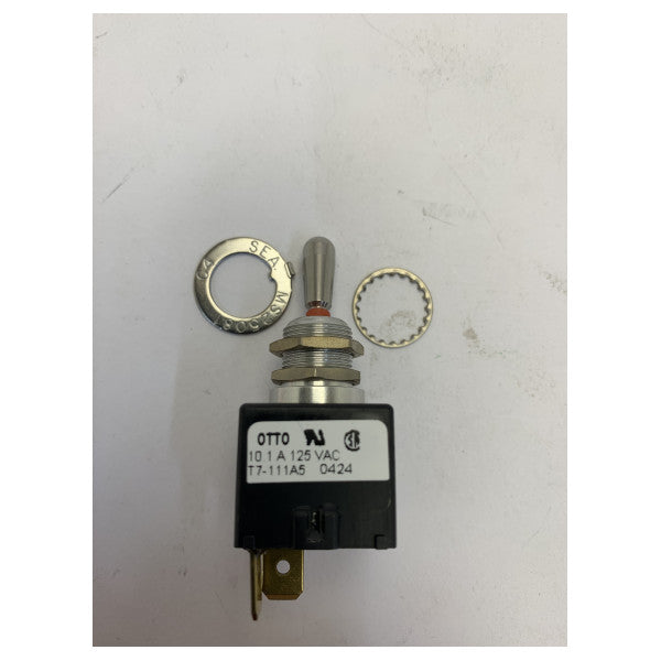 OTTO 1721060 Marine vippströmbrytare IP68 vattentät MS25081 Mil-Spec elektrisk 
