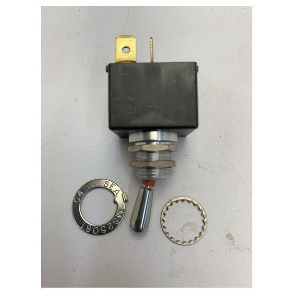 OTTO 1721060 Marine vippströmbrytare IP68 vattentät MS25081 Mil-Spec elektrisk 