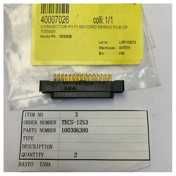 Danelec 10030638 P3 Συνδετήρας - Servo PCB για TG5000 