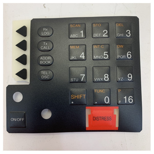 Thrane ja Thrane S-67-122398 Etupaneelin kalvo VHF GMDSS-radiolle 