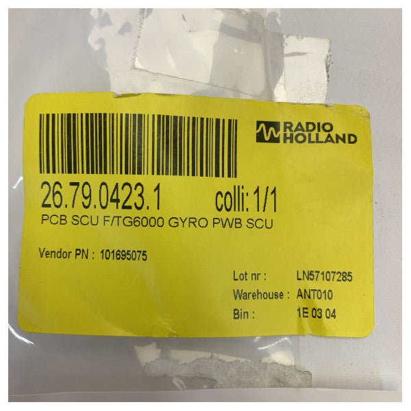 Tokio Keiki TG-6000/DGM-60 Kompas żyroskopowy PCB PWB - 101695075 