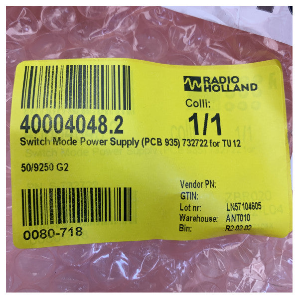 Fuente de alimentación conmutada Sailor S-732722 para 4520 VHF - TU12 50/9250 G2 