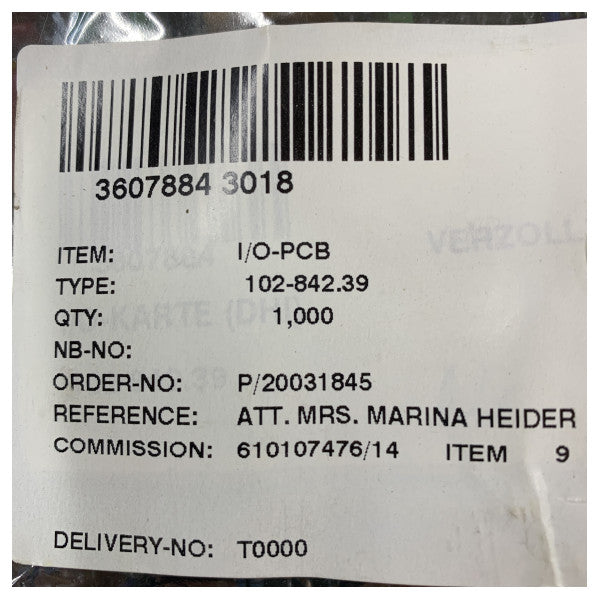 Raytheon Anschutz I/O PCB för Nautipilot - 102-842.39 