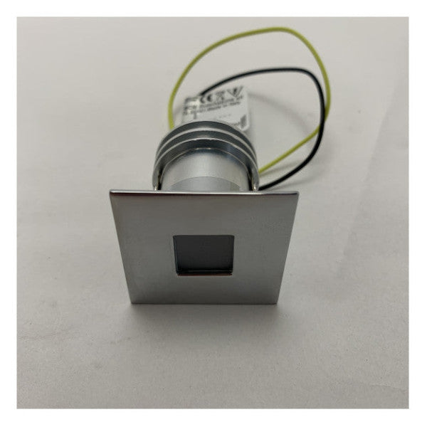 Reflektor morski LED BCM 3383/LD3W Elio Crom Chrome IP65 Wodoodporny Trwałe oświetlenie łodzi