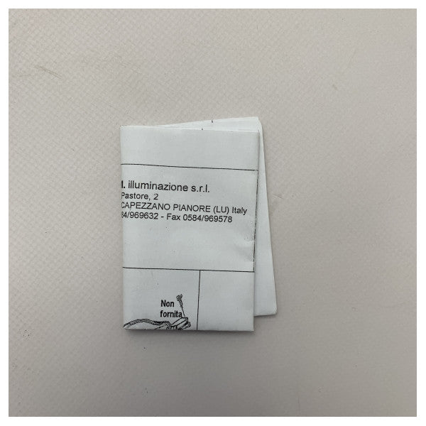 BCM 2084/0080 CR Αρούμπα Φώτα Ευγένειας Ανοξείδωτο Ατσάλι 