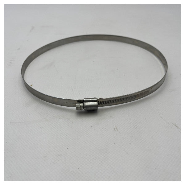 Fascetta stringitubo regolabile in acciaio inox per tubo di scarico � Resistente alla corrosione 304 SS