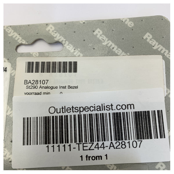 Raymarine A28107 ST290 Pintakiinnityskehys 