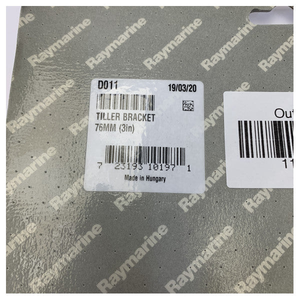 Raymarine D011 Tiller Steering Autopilot -kiinnityskonsoli 76 mm 