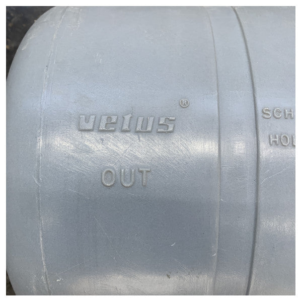 Vetus MV125 Ναυτικός Σιγαστήρας Εξάτμισης για Υψηλής Ικανότητας Κινητήρες 125 mm 