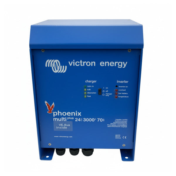 使用済み Victron Phoenix MultiPlus 24V - 3000W - 70A 充電器/コンバータ PMP024302100 