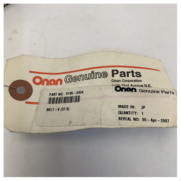 Onan 0185-6934 Κινητήρας V-Belt 9.5 x 950La 