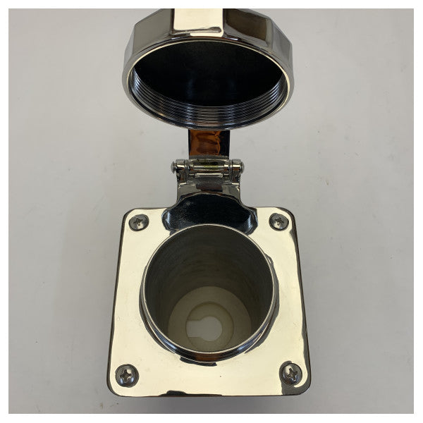 Ensamblaje de Hawsepipe Cablemaster Glendinning 51458 de acero inoxidable 