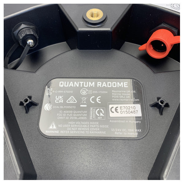Radar CHIRP inalámbrico Raymarine Quantum Q24C E70210 