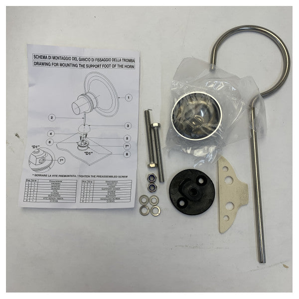 Marco PW3-BC Zračni rog krom 24V 20/75M 