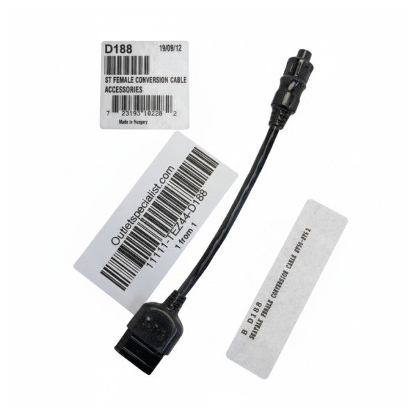 Cavo di connessione Raymarine D188 Femmina SeaTalk a SeaTalk 