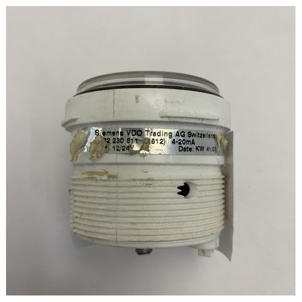 Käytetty VDO N-02-230-611 Polttoainesäiliön tason mittarin näyttö musta 52 mm 