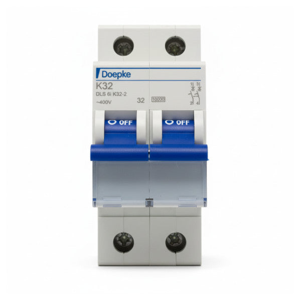 6x دوبيك DLS6i K32-2 قاطع دارة بحرية 2-قطب 32A 