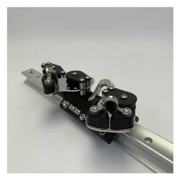 Conjunto de viajero de aluminio marino Pfeiffer L1950 mm incluyendo bloques - 8005401 