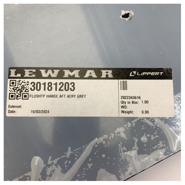 Lewmar Flush Trim Portlight Aft vahvistuksella ja avattavalla ikkuna - 30181200 