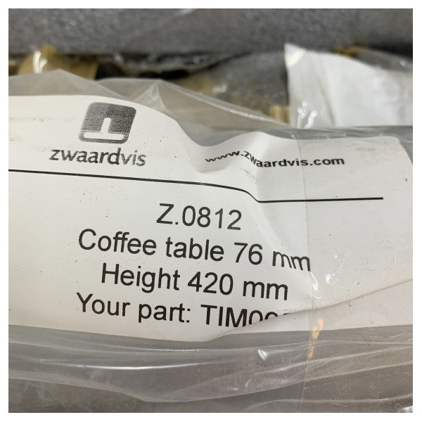 Miekka-alumiininen kiinnike irrotettava pöytätuki - Z.0812 