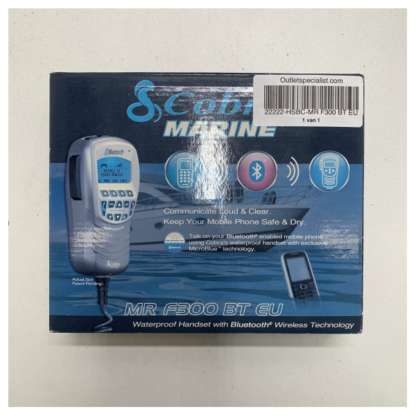 Cobra Bluetooth Kit wasserdichtes Headset - MR F300 BT EU