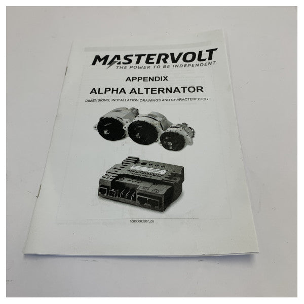 Mastervolt Alpha 12V / 130A III Високопродуктивний генератор з регулятором Alpha Pro 