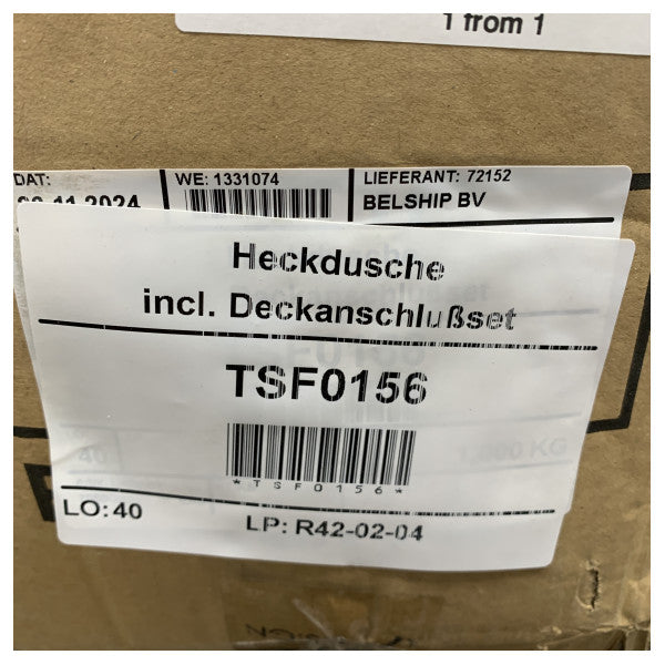 Elka 7080GA Edelstahl Abnehmbare Außendusche 