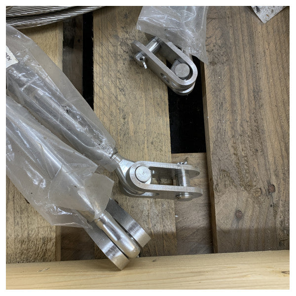 Selden Moody M41 Ανοξείδωτο Χάλυβα Σχοινί Ρύθμισης Πακέτο 10 mm και Forestay 