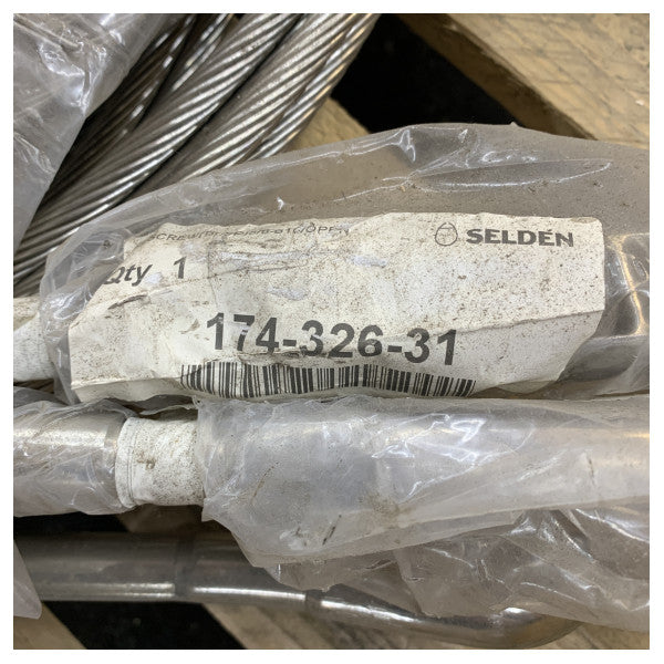 Selden Moody M41 Ανοξείδωτο Χάλυβα Σχοινί Ρύθμισης Πακέτο 10 mm και Forestay 