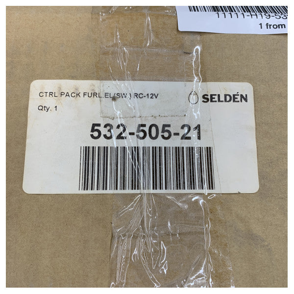 Selden Electric Main Furlex Control Pack RC-12V med kontakter - 532-505-21 