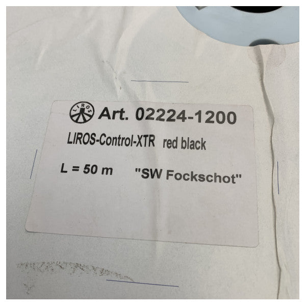 Liros Control-XTR Hanse 675 Corda Dyneema 12mm ROSSA - 50M - 02224-1200 