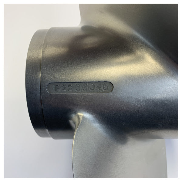 Hélice de Aço Inoxidável Yanmar ZT Sterndrive 22 Polegadas RH - 196350-09720 