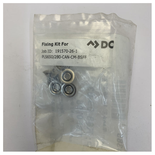 Dometic Plissert solskjerm PLS650/280-CAN-CM-BSFF yachtgardin med festesett 