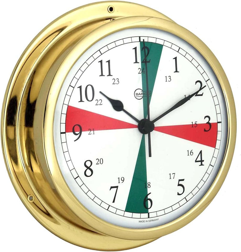 Barigo 611msfs clock silent polished octagonal design