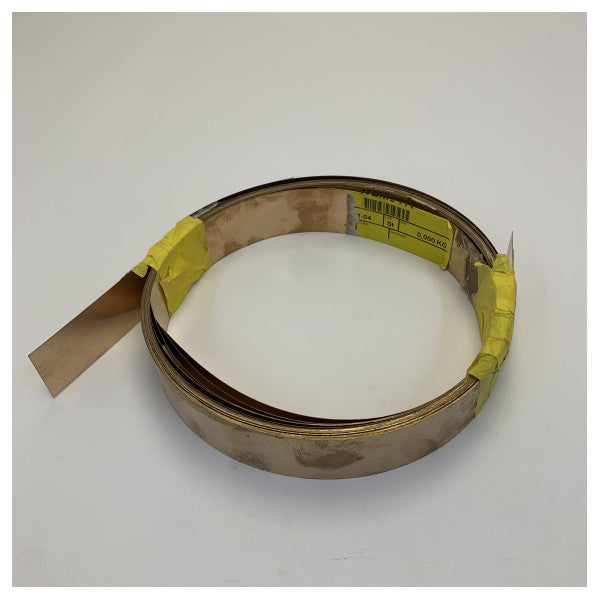 Hanse Yachts Tira de bronce 1640x40x0.25mm Herrajes para yates EC0749 
