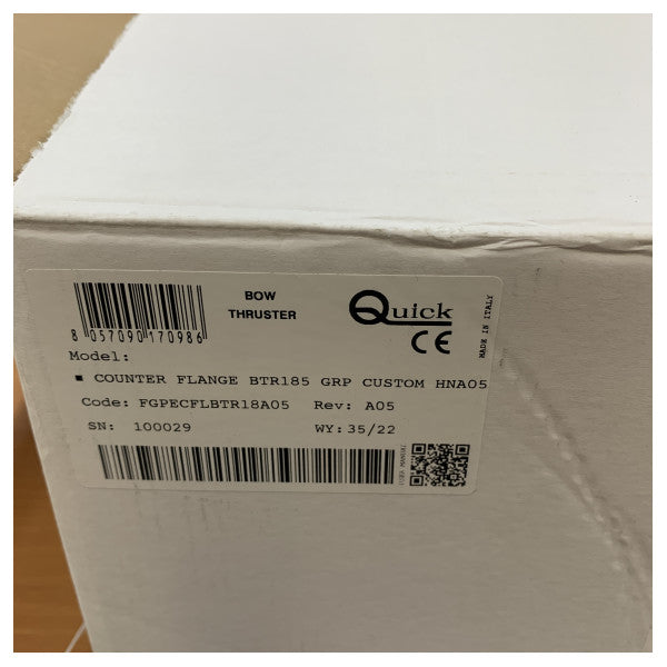 Kostituzzjoni Rapida tal-GRP għal BTR 185 Bowthrusters - FGPECFLBTR18A05 