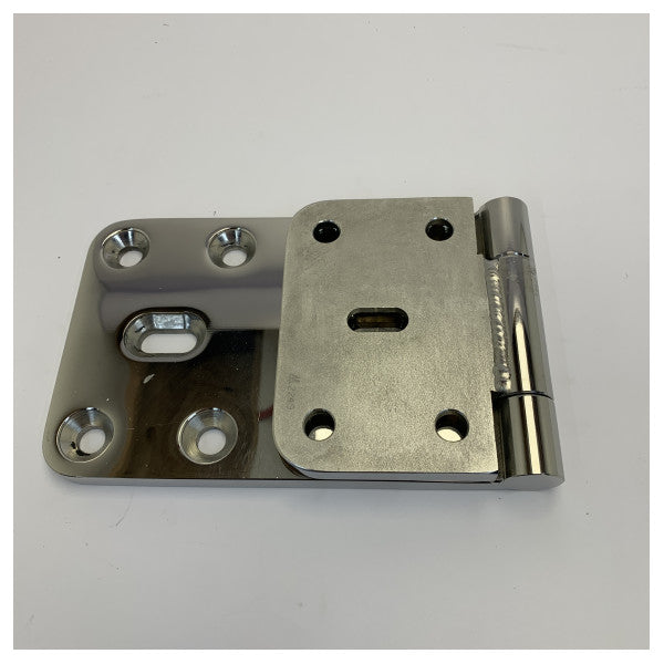 Piattaforma da bagno in acciaio inox ad alta capacità con cerniera - TBR2243 