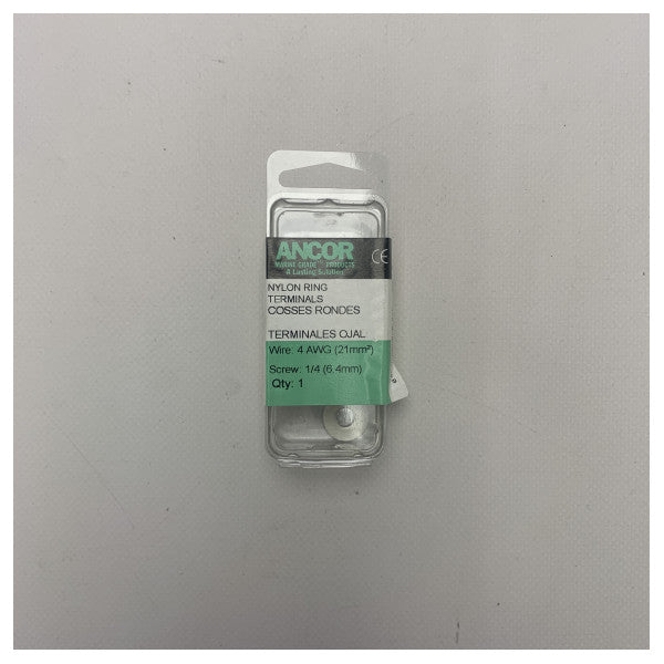 Capocorda di nylon dell'anello del grado marino 1/4 di pollice del bullone per AWG #4 impermeabile resistente alla corrosione