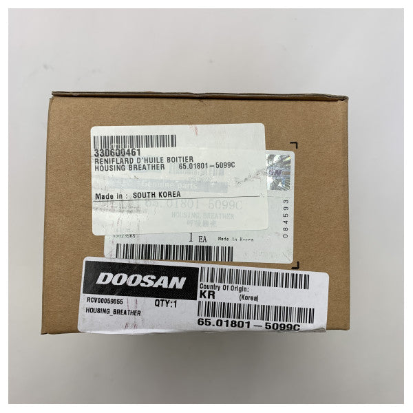 Doosan 65.01801-5099C karterontluchter kunststof