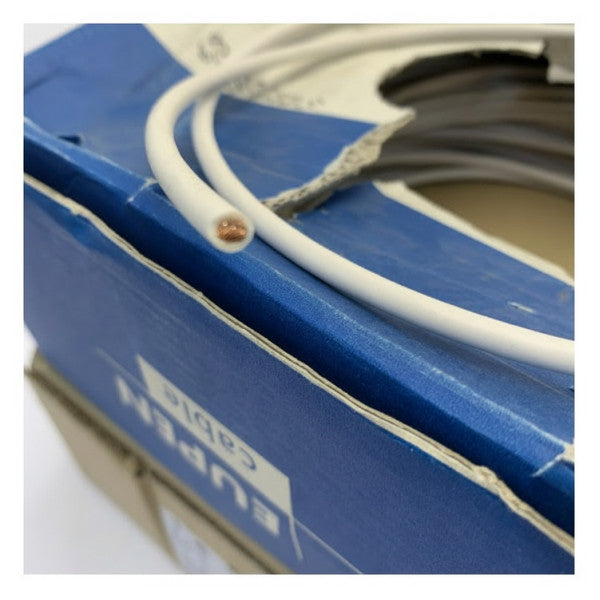 EUPEN CABLE H07V-K 115m 6mm² フレキシブル単芯電線 ホワイト 
