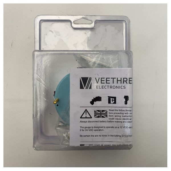 Veethree LOG 3 inch speed indicator 70 MPH - 65531SSFE