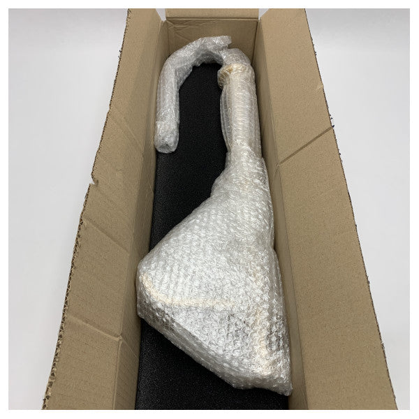 Elka Grayton polished stainless steel high basin sinle lever mixer tab - 43300/A-01