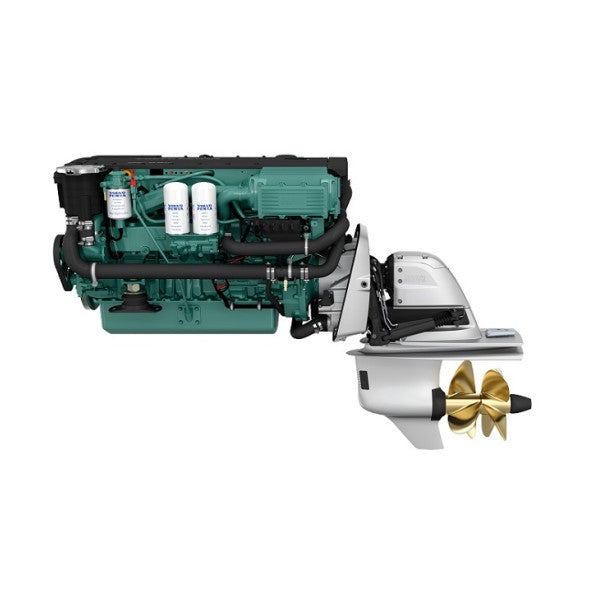 Volvo Penta D6-380 380 PS Twin-Engine-Kit Diesel Innenborder mit Sterndrives 