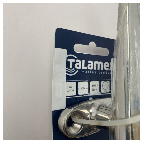 Talamex ステンレス製クリート 203 mm - 66115203