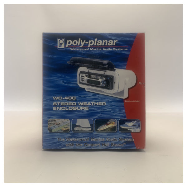 Poly-Planar WC400 vandtæt radiodæksel hvid