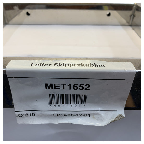 Hanse Yachts Skipper-Kabinenleiter aus Edelstahl, klappbar - A06-12-01 